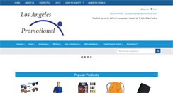 Desktop Screenshot of losangelespromotional.com