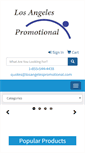 Mobile Screenshot of losangelespromotional.com